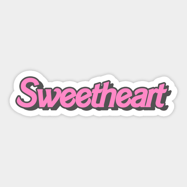 Sweetheart Sticker by queenofhearts